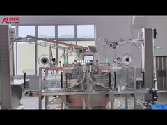 平面切断粒と粉末袋を自動包装する機械