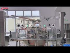 二重高速単一レーンフラットカットSNUSポーチ顆粒および粉末自動包装機